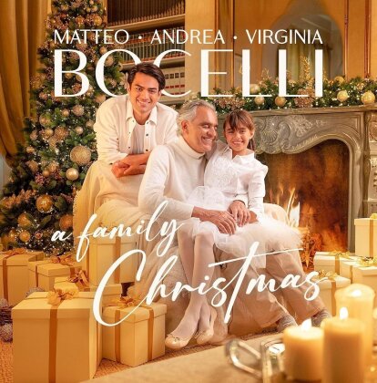 Andrea Bocelli, Matteo Bocelli & Virginia Bocelli - Family Christmas (Edizione Limitata, Gold Colored Vinyl, LP)