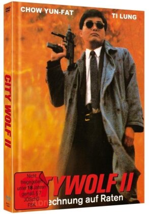 City Wolf 2 - Abrechnung auf Raten (1987) (Cover C, Édition Limitée, Mediabook, Blu-ray + DVD)