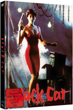 Black Cat (1991) (Cover C, Limited Edition, Mediabook, Blu-ray + DVD)