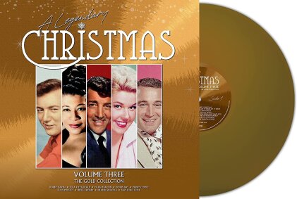 A Legendary Christmas Vol.3 Gold Collection (Gold Colored Vinyl, LP)