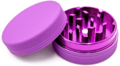 Silicon coated Grinder Purple 2 Part 50mm