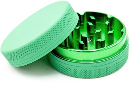 Silicon coated Grinder Green 2 Part 50mm