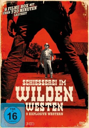 Schiesserei im Wilden Westen - 9 explosive Western (3 DVDs)