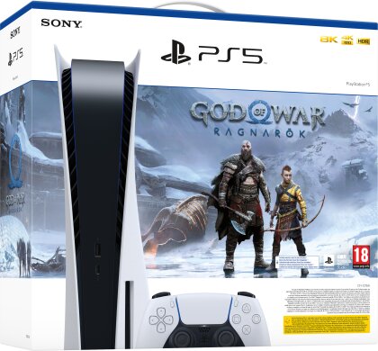Sony Playstation 5 Console Bundle + God of War Ragnarök
