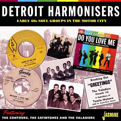 Detroit Harmonisers. Early 60s Soul Groups In The Motor