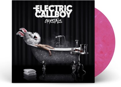 Electric Callboy - Crystals (Pink/White Marbled Vinyl, LP)
