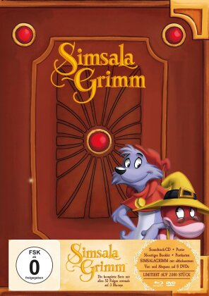 Simsala Grimm - Die komplette Serie (Limted Edition, 3 Blu-rays + 8 DVDs + CD)