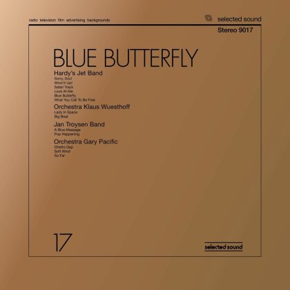 Hardy's Jet Band & Orchestra Klaus Wuesthoff - Blue Butterfly (Selected Sound) (2022 Reissue, Be With Records, LP)