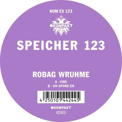 Robag Wruhme - Speicher 123 (12" Maxi)