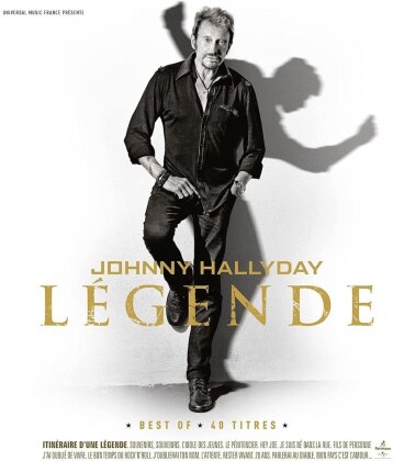 Johnny Hallyday - Legende - Best Of 40 Titres (2 CD)
