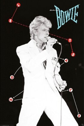 David Bowie Lets Dance Maxi Poster