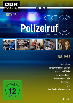 Polizeiruf 110 - Box 13 (DDR TV-Archiv, 4 DVDs)
