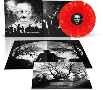 John Carpenter, Cody Carpenter & Daniel Davies - Halloween Kills (2022 Reissue, Redfire Art Vinyl, Red Vinyl, LP)