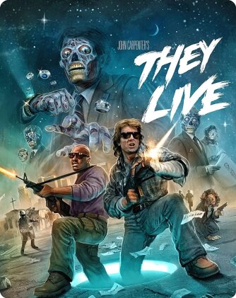 They Live (1988) (Limited Edition, Steelbook, 4K Ultra HD + Blu-ray)