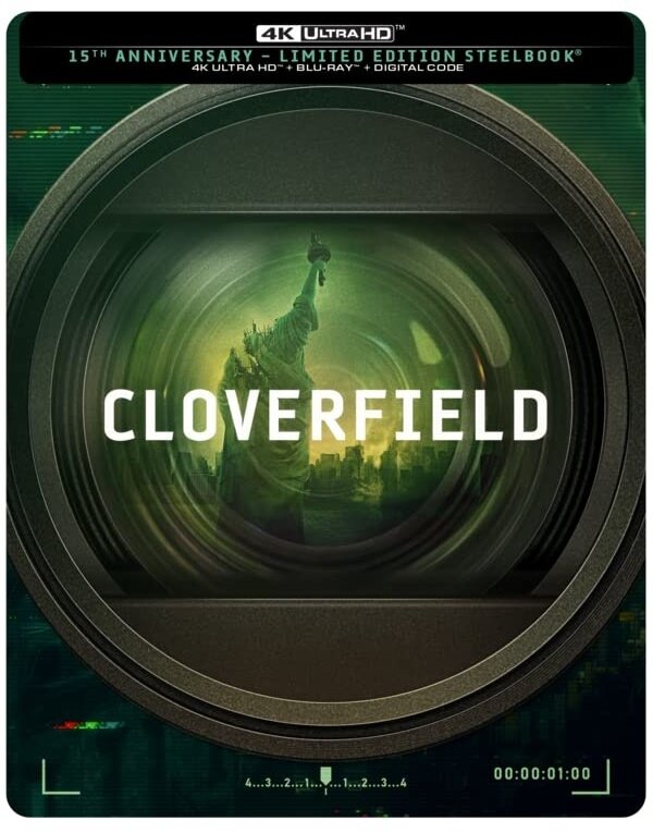 Cloverfield (2008) (15th Anniversary Edition, Limited Edition, Steelbook, 4K Ultra HD + Blu-ray)