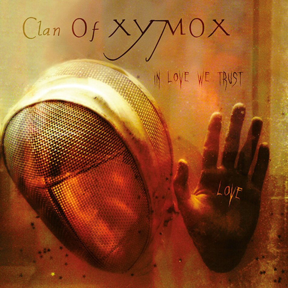 Clan Of Xymox - In Love We Trust (2022 Reissue, Trisol Music Group, Limited Edition, Black/Orange Splatter Vinyl, LP)
