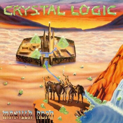 Manilla Road - Crystal Logic (2022 Reissue, High Roller Records, Splatter Vinyl, LP)
