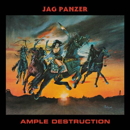 Jag Panzer - Ample Destruction (2022 Reissue, High Roller Records, Splatter Vinyl, LP)
