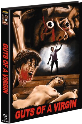 Guts of a Virgin (1986) (Cover B, Limited Edition, Mediabook, Blu-ray + DVD)