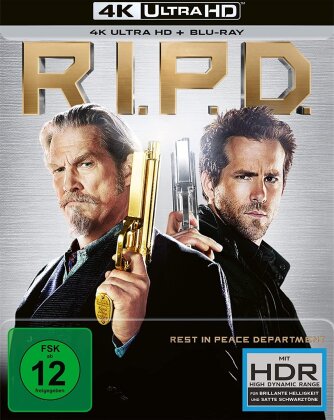 R.I.P.D. - Rest in Peace Department (2013) (Édition Limitée, Steelbook, 4K Ultra HD + Blu-ray)