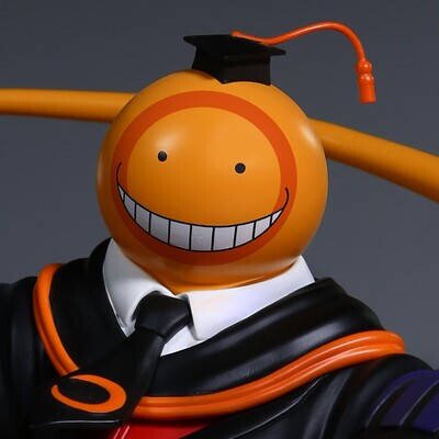 Assassination Classroom - Figurine Koro Sensei - Orange - 30 cm