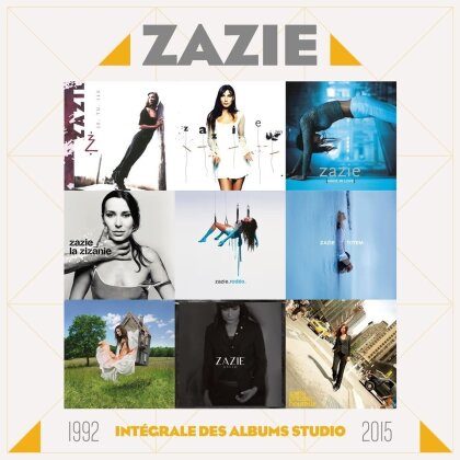 Zazie - Integrale Des Albums Studio 1992-2015 (9 CD)