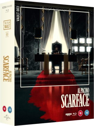 Scarface (1983) (The Film Vault Range, 4K Ultra HD + Blu-ray)