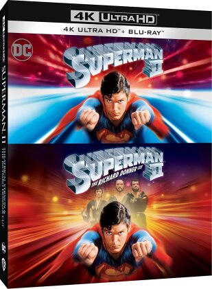 Superman 2 (1980) (Richard Donner Cut, Kinoversion, 4K Ultra HD + Blu-ray)