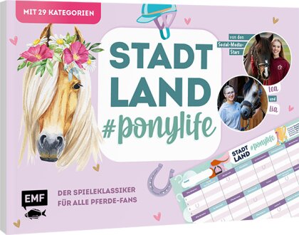 Stadt, Land, # ponylife - Der Spieleklassiker für alle Pferde-Fans