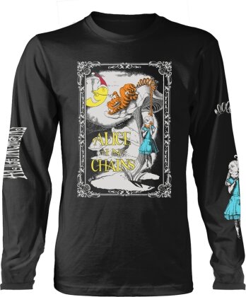 Alice In Chains - Wonderland (Maglia Manica Lunga Unisex Tg.L) - Grösse L