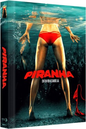 Piranha (2010) (Cover B, Limited Collector's Edition, Mediabook, Blu-ray + DVD)