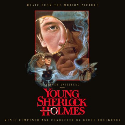 Bruce Broughton - Young Sherlock Holmes - OST (2023 Reissue, Quartet Records, 2 LPs)