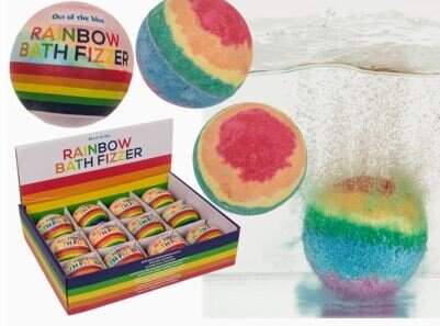 Sprudelnde Regenbogen-Badebombe ca. 180g