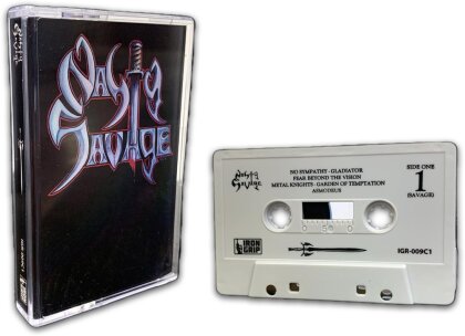 Nasty Savage - --- (Iron Grip, 2023 Reissue, Light Gray Cassette)