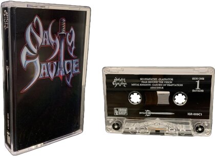 Nasty Savage - --- (Iron Grip, 2023 Reissue, Clear Cassette)
