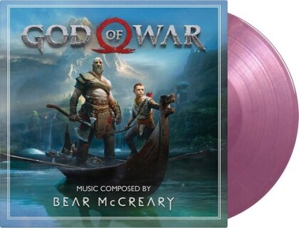Bear McCreary - God Of War - OST (2022 Reissue, Limited to 1000 Copies, Music On Vinyl, Purple/Pink Vinyl, 2 LPs)