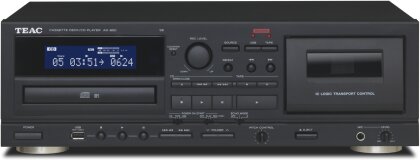 Teac AD-850-SE/B CD Player and Cassette Deck - black