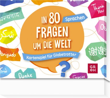In 80 Fragen um die Welt - Sprachen: Kartenspiel für Globetrotter
