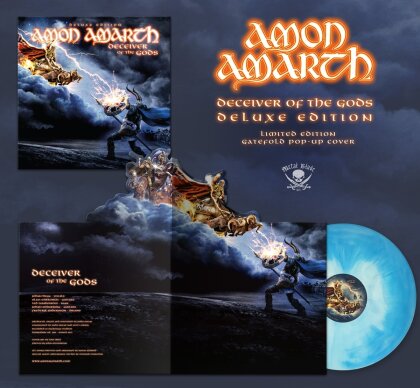 Amon Amarth - Deceiver Of The Gods (2022 Reissue, Pop Up Edition, Blue Marbled Vinyl, LP)