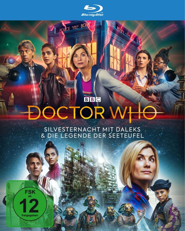 Doctor Who - Silvesternacht mit Daleks & Die Legende der Seeteufel (BBC)