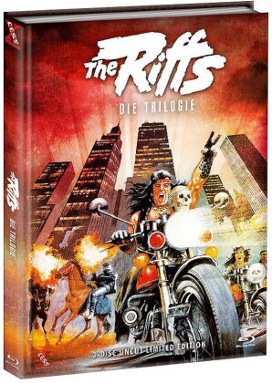The Riffs 1-3 - Die Trilogie (Cover A, Edizione Limitata, Mediabook, 3 Blu-ray)