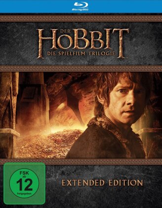 Der Hobbit 1-3 - Trilogie (Extended Edition, Nouvelle Edition, 9 Blu-ray)