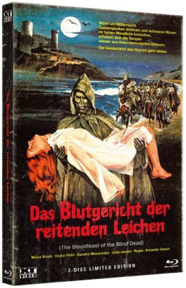 Das Blutgericht der reitenden Leichen (1975) (Buchbox, Limited Edition, Blu-ray + DVD)