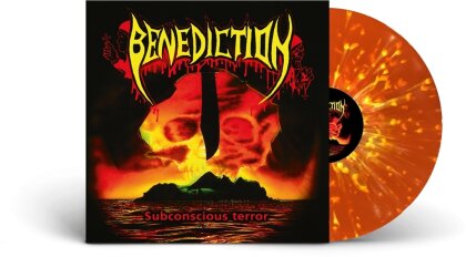Benediction - Subconscious Terror (2023 Reissue, Orange/Yellow Splatter Vinyl, LP)