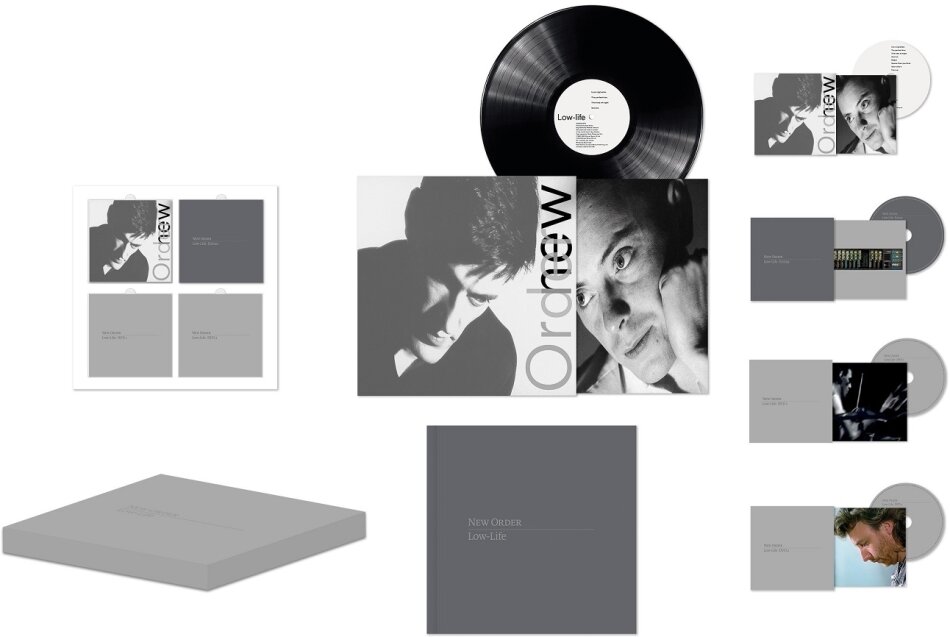 New Order - Low Life (2022 Reissue, Boxset, Rhino, 3 LP + DVD + CD)