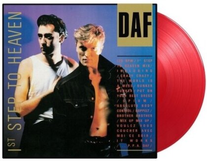 D.A.F. (Deutsch Amerikanische Freundschaft) - 1St Step To Heaven (2023 Reissue, Music On Vinyl, Limited to 1000 Copies, Translucent Red Vinyl, LP)