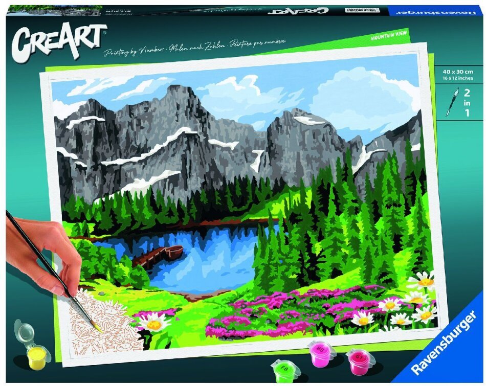 Ravensburger Malen nach Zahlen 20155 - Mountain View - ab 14 Jahren