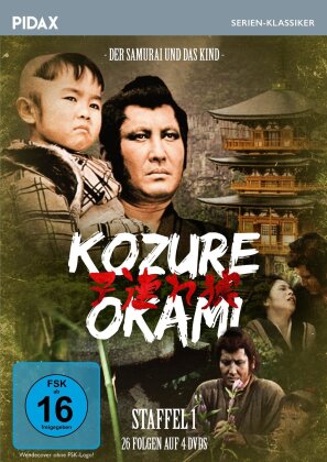 Kozure Okami - Der Samurai und das Kind - Staffel 1 (Pidax Serien-Klassiker, 5 DVDs)
