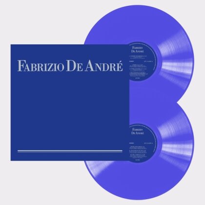 Fabrizio De Andre - --- (2022 Reissue, Sony, Blue Vinyl, 2 LP)