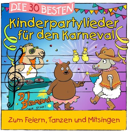 S. Sommerland, K. Glück & Die Kita-Frösche - Die 30 Besten Kinderpartylieder Für Den Karneval